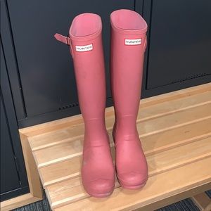 Hunter rain boots